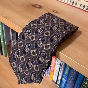 BILL BLASS-men’s multicolored design silk tie
